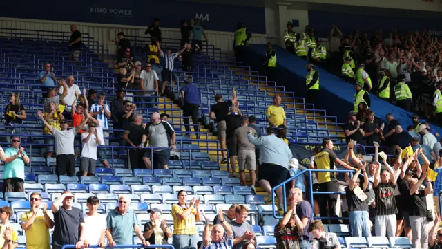 Sheffield Wednesday fans enter ground