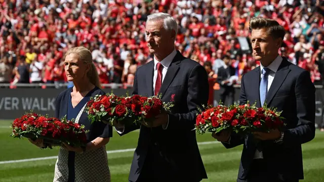 Ian Rush and Steve Parish