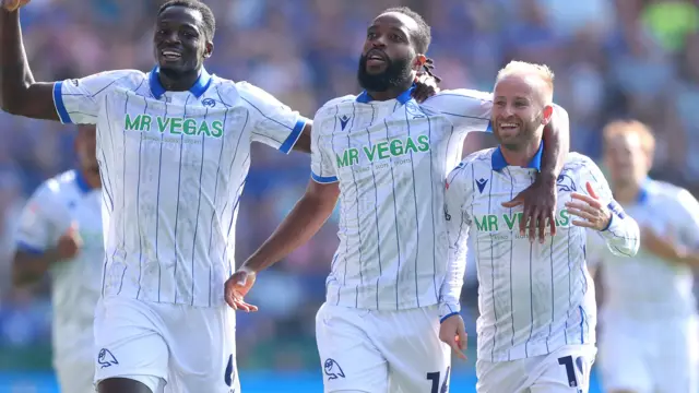 Sheffield Wednesday celebrate goal