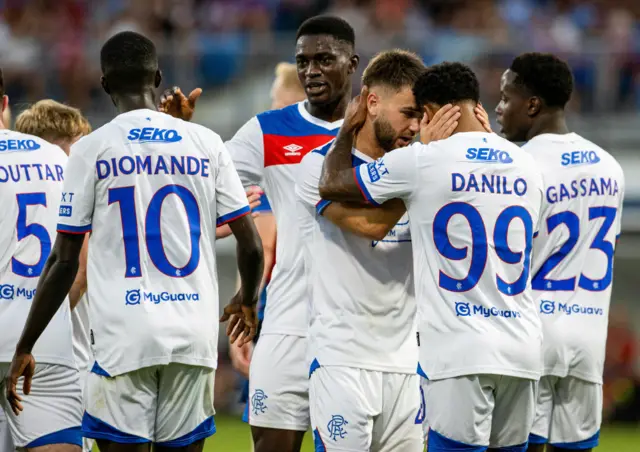 Viktoria Plzen 2-1 Rangers (2-4)