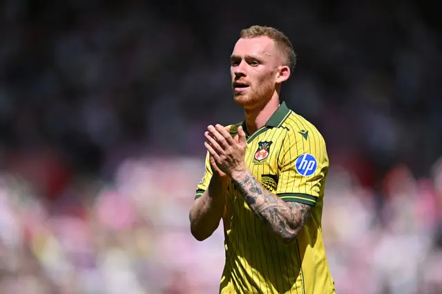 Wrexham midfielder Lewis O'Brien