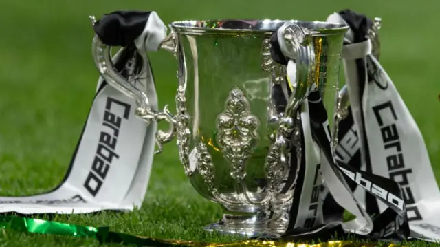 A picture of the EFL Cup trophy