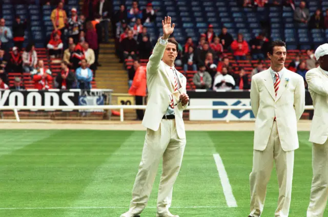 Jamie Redknapp in the 1996 FA Cup final