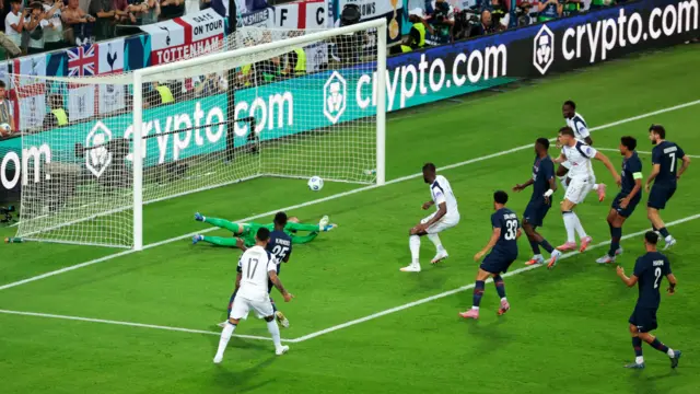 Chevalier palms the ball into his own net