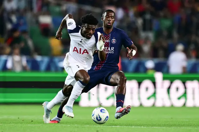 Kudus breaks away from Pacho