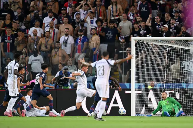 Van de ven scores for Tottenham