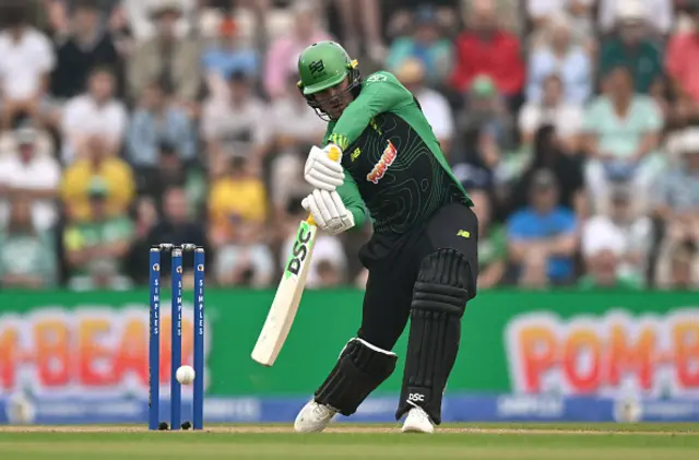Jason Roy of Southern Brave hits out for four