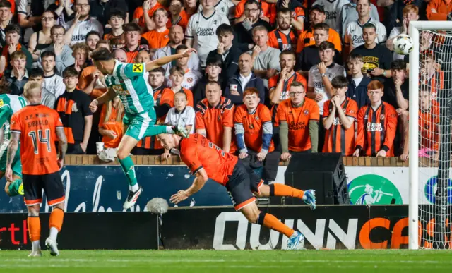 Kara flicks in Rapid's equaliser