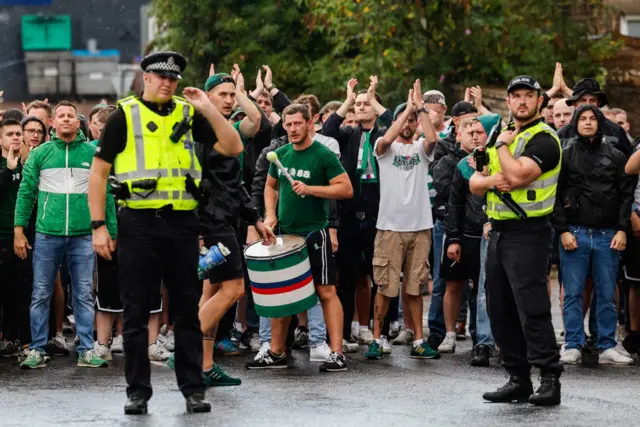Rapid Vienna fans