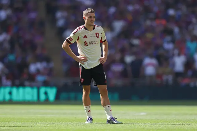 Florian Wirtz of Liverpool