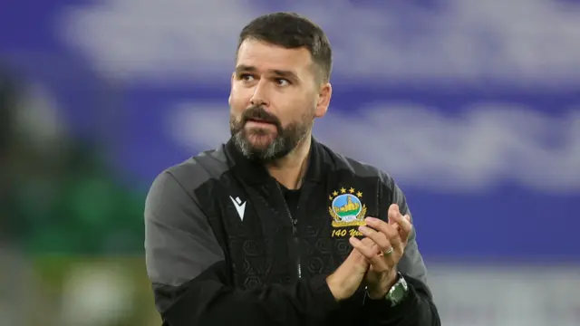 Linfield manager David Healy