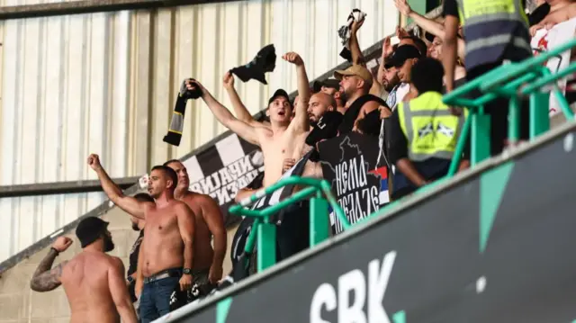 Partizan fans