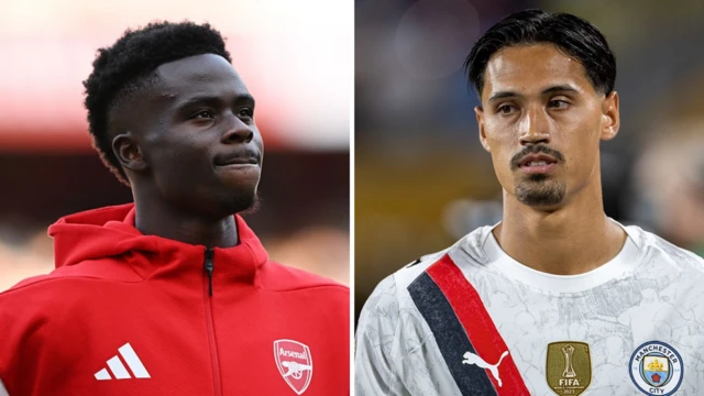 Bukayo Saka and Tijani Reijnders