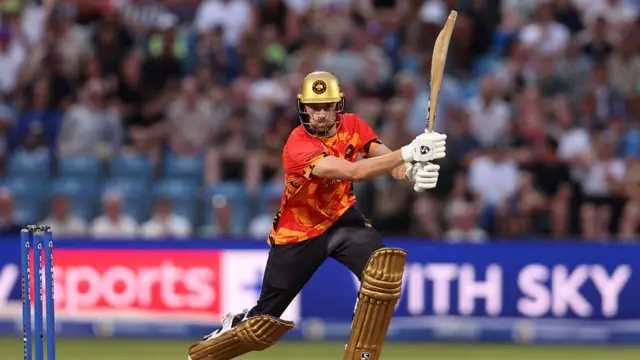 Joe Clarke batting for Birmingham Phoenix