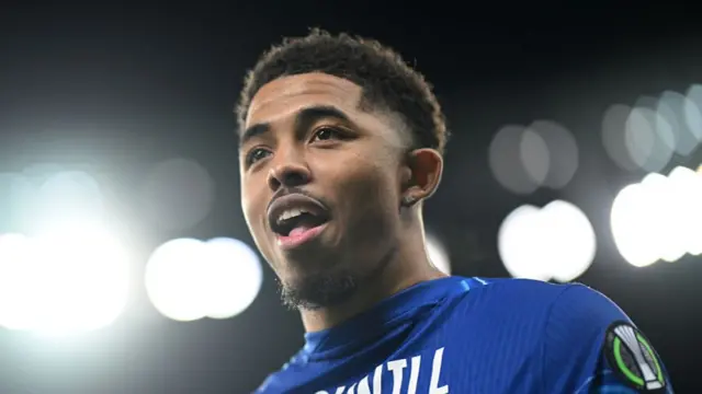 Wesley Fofana playing for Chelsea