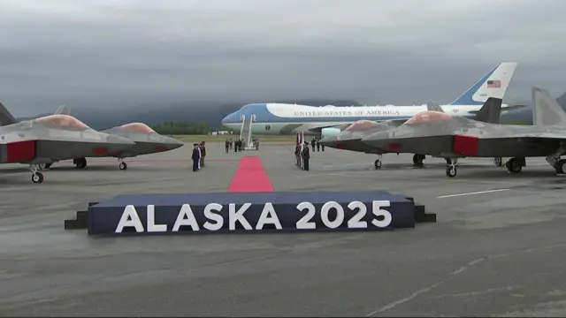 Air Force One on the tarmac