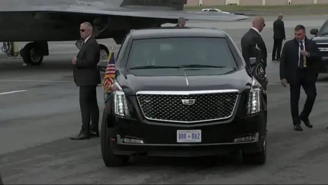 'The Beast' - Trump's US presidential car