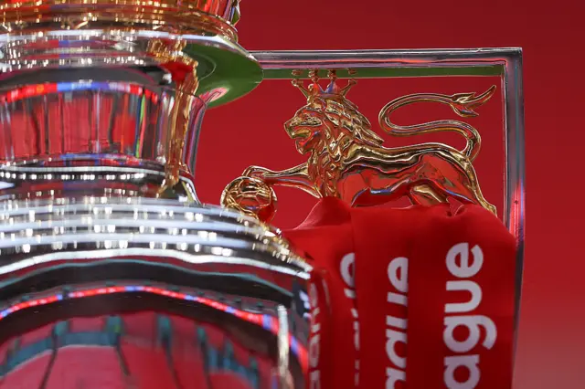 PL trophy close up view