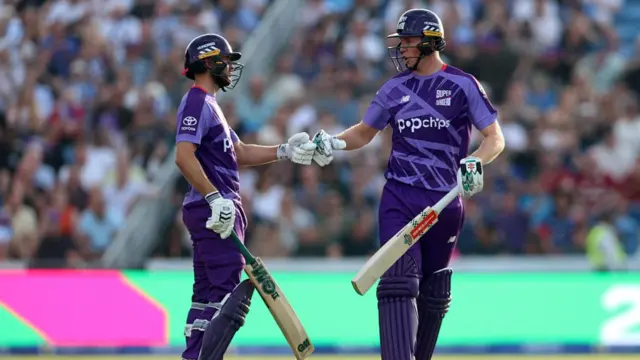 malan and crawley shake hands during their partnership