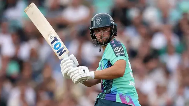 Will Jacks of Oval Invincibles bats