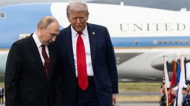 Vladimir Putin and Donald Trump