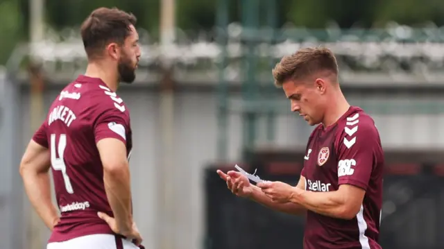 Hearts players