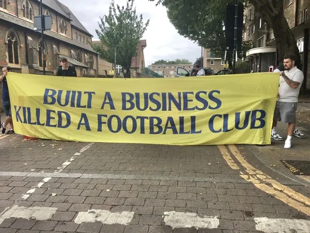 Protest banner