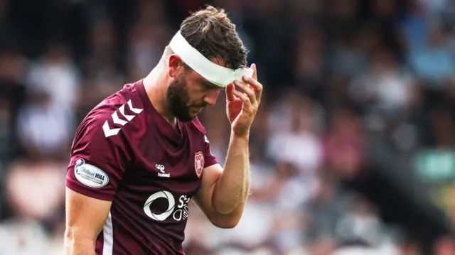 Hearts defender Craig Halkett