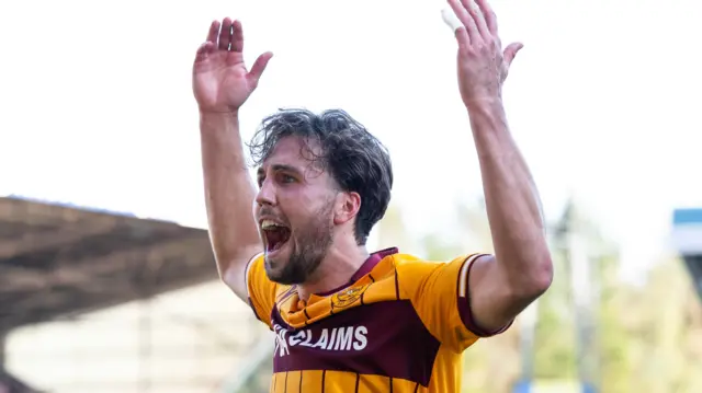 Motherwell celebrate
