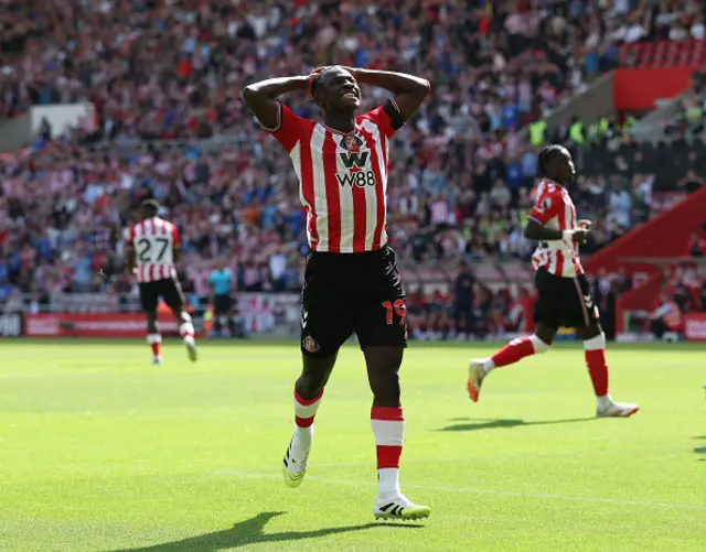 Habib Diarra of Sunderland reacts