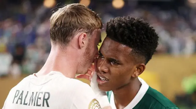 Cole Palmer and Estevao