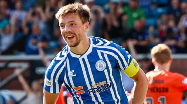 Kilmarnock captain Brad Lyons