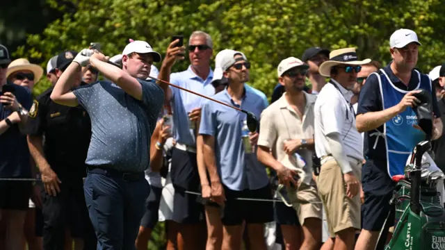 Robert MacIntyre has been struggling with his driver today