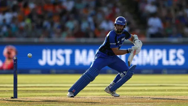 Kane Williamson of London Spirit bats