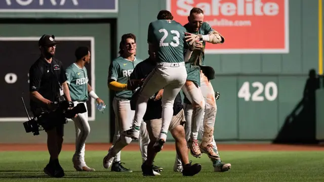 Red Sox celebrate