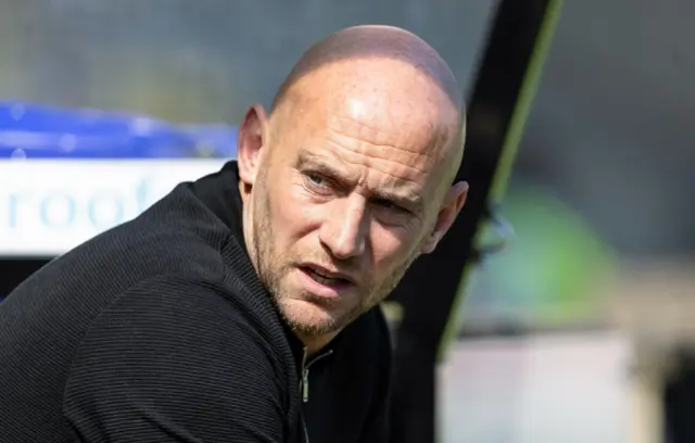 Hibernian head coach David Gray