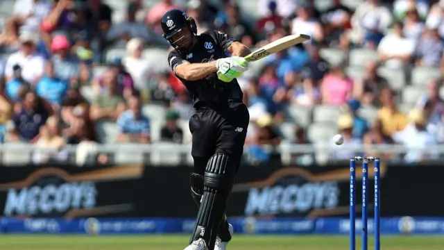 Jos Buttler of Manchester Originals bats