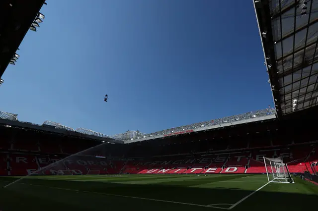A general view of Old Trafford