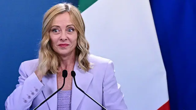 Giorgia Meloni.