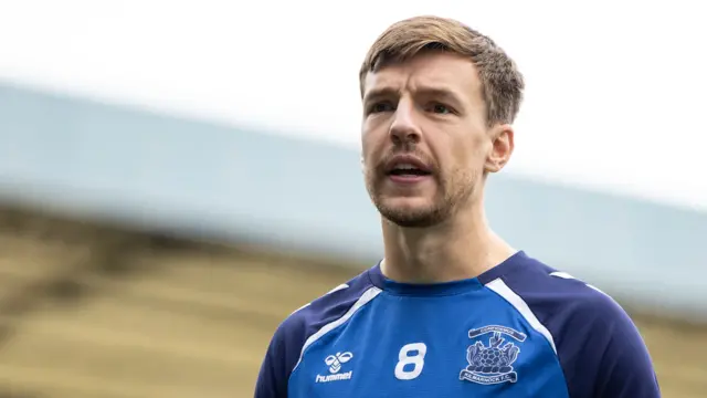 Kilmarnock captain Brad Lyons