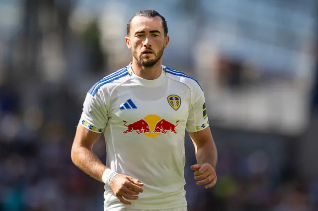 Jack Harrison in a Leeds kit