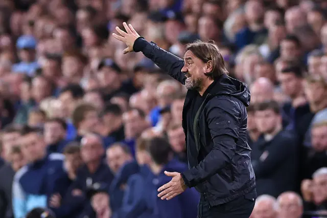 Daniel Farke gestures