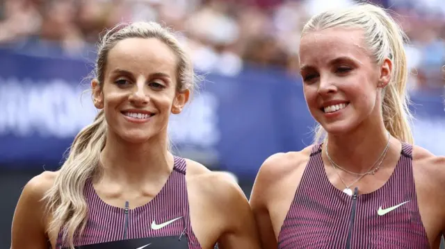 Georgia Hunter Bell and Keely Hodgkinson