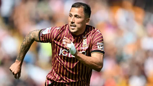 Antoni Sarcevic in action for Bradford