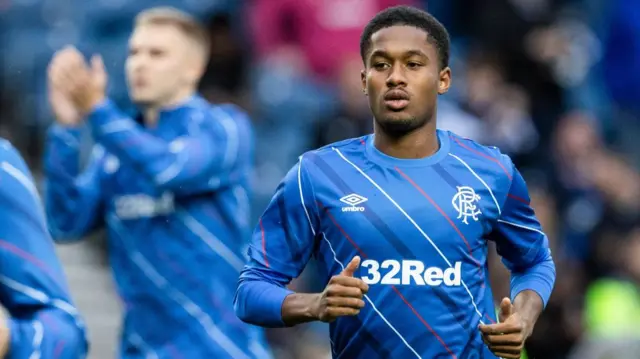 Jayden Meghoma is straight into the starting XI after joining on loan from Brentford on Monday.