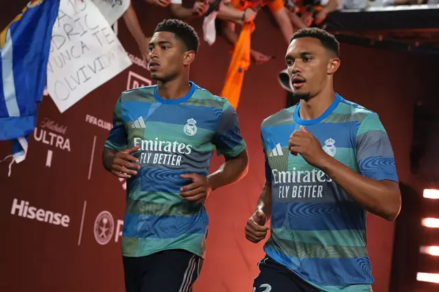 Jude Bellingham and Trent Alexander-Arnold