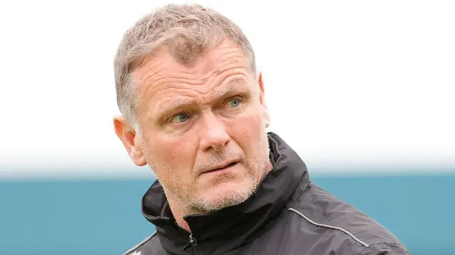 Cliftonville manager Jim Magilton