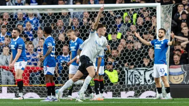 Club Brugge score against Rangers