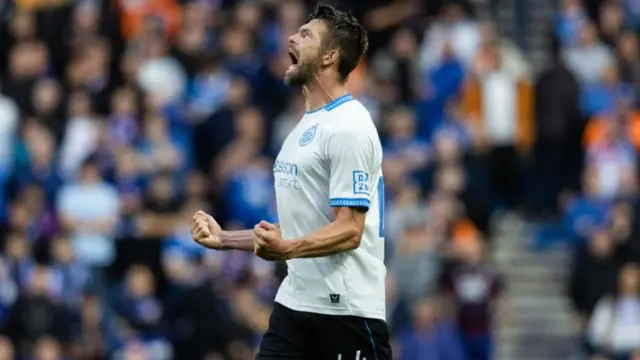 Mechele celebrates