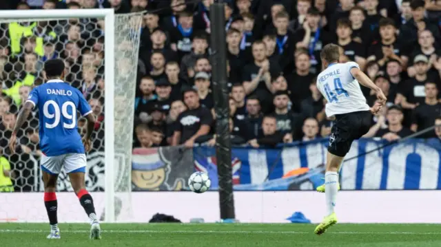 Mechele scores for Brugge